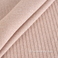 폴리 에스테르 레이온 Hacci Rib Fabric Brushed